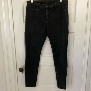 Women's Joe's Jeans Skinny Ankle Jeans size 31 black washed denim